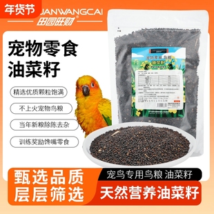 油葵黑瓜子麻子混合鹦鹉营养粮和尚小太阳鸟粮鸟食鸽粮维生素训练