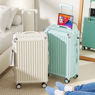 行李箱拉杆箱大容量旅行箱学生耐用密码 皮箱子男女结实登机高颜值