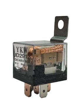 透明外壳汽车继电器JD2912电动车5v12v24v36V48v60v72v84v96v 80A