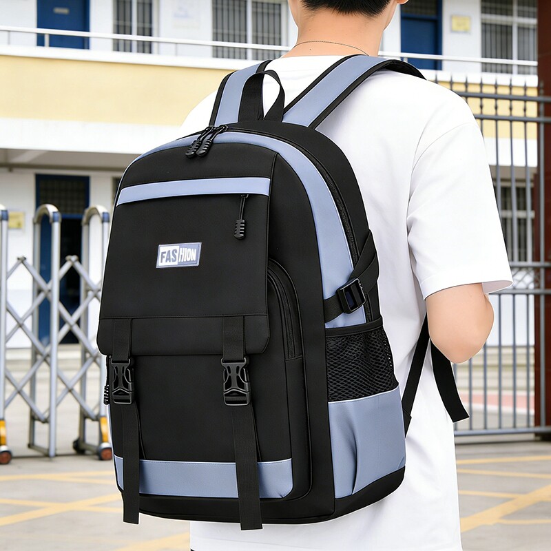 小学生中学生书包四五六七九年级男学生背包双肩包潮包初中高中男
