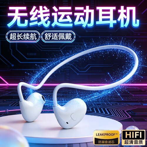 2025新款真无线挂耳式蓝牙耳机