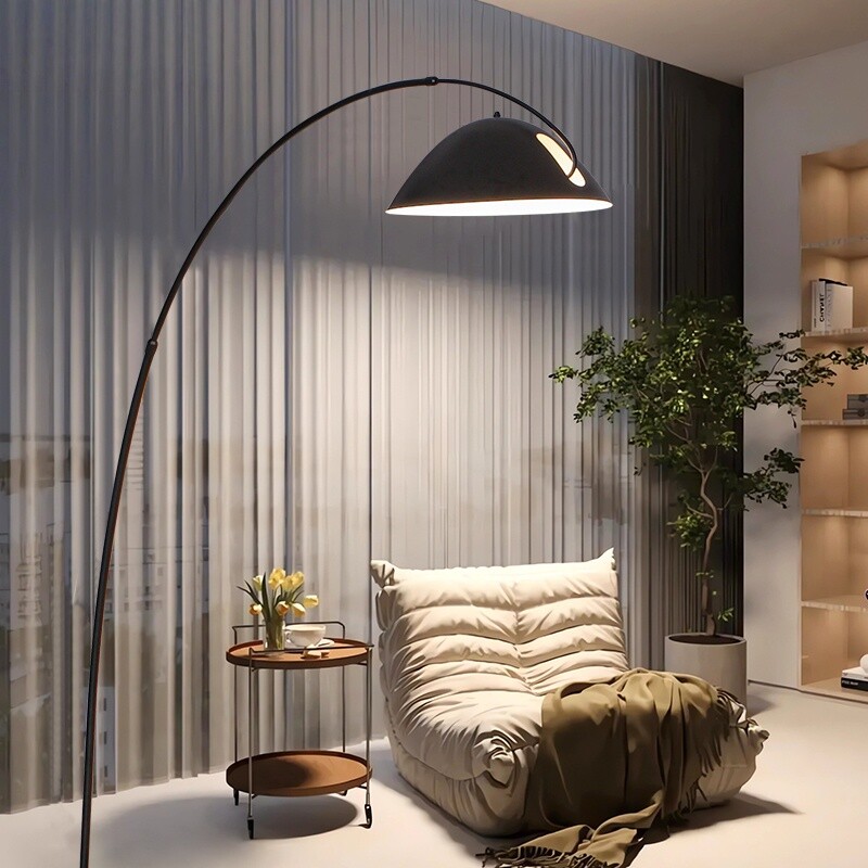 钓鱼灯落地灯客厅沙发旁高级设计感氛围灯卧室智能立式台灯阅读灯