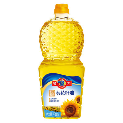 多力葵花籽油238ml小瓶家用食用油烧烤新老包装随机发货物理烹饪