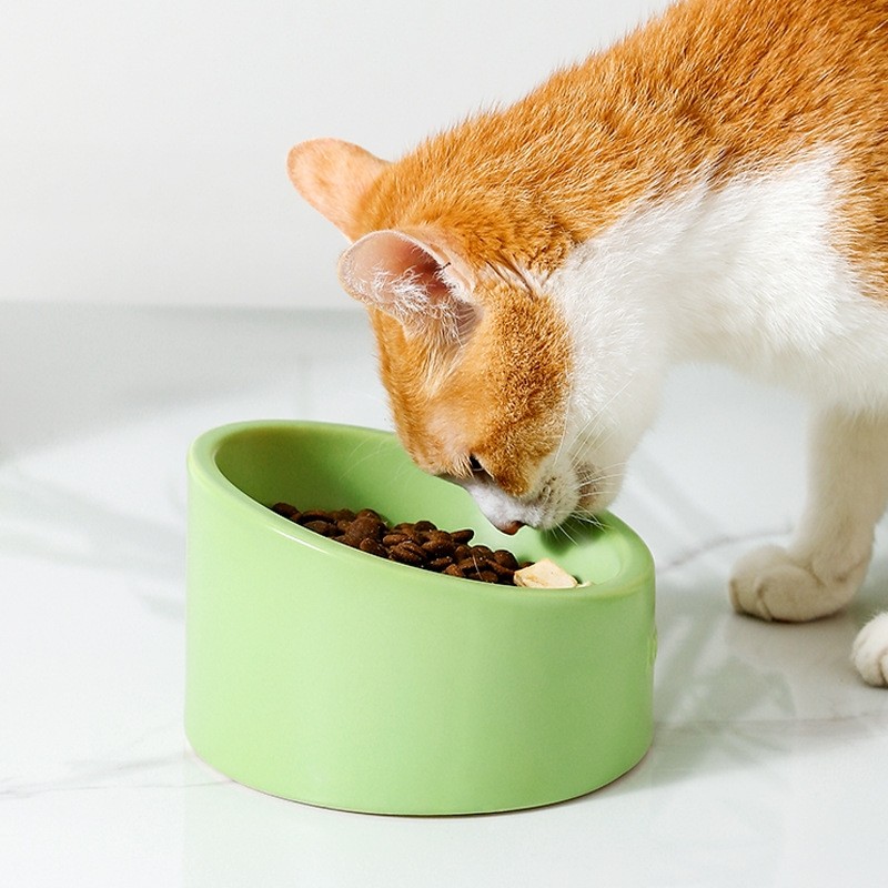 猫碗陶瓷保护颈椎高脚狗盆狗饭碗猫咪双碗猫食盆防打翻宠物饮水碗,宠物/宠物食品及用品,猫狗碗/慢食碗,淘宝优惠券,粉丝福利购,淘宝优惠卷
