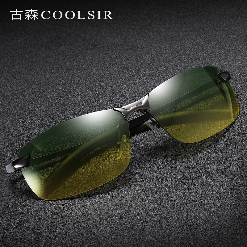 墨镜太阳眼镜3043太阳镜男变色太阳镜日夜两用墨镜偏光太阳镜批发