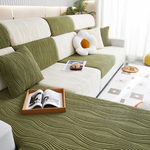 弹万防猫抓全包沙发套直排全盖三厚四季通用加人加厚保护套