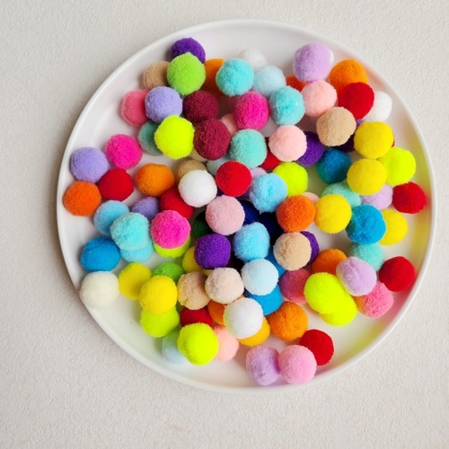 彩色小毛球手工材料|千人回购