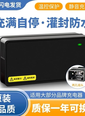 适用立马灌封板防水电动车电瓶充电器48V12AH60V20AH72V32AH原装