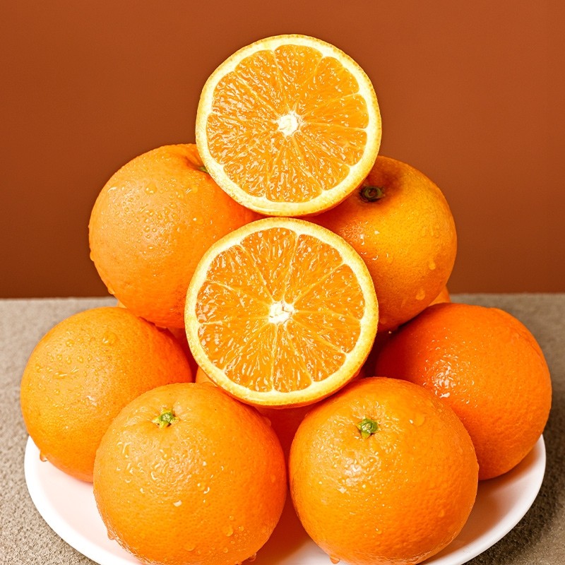 正宗湘西麻阳冰糖橙9斤包邮新鲜水果橙子当季整箱手剥甜橙