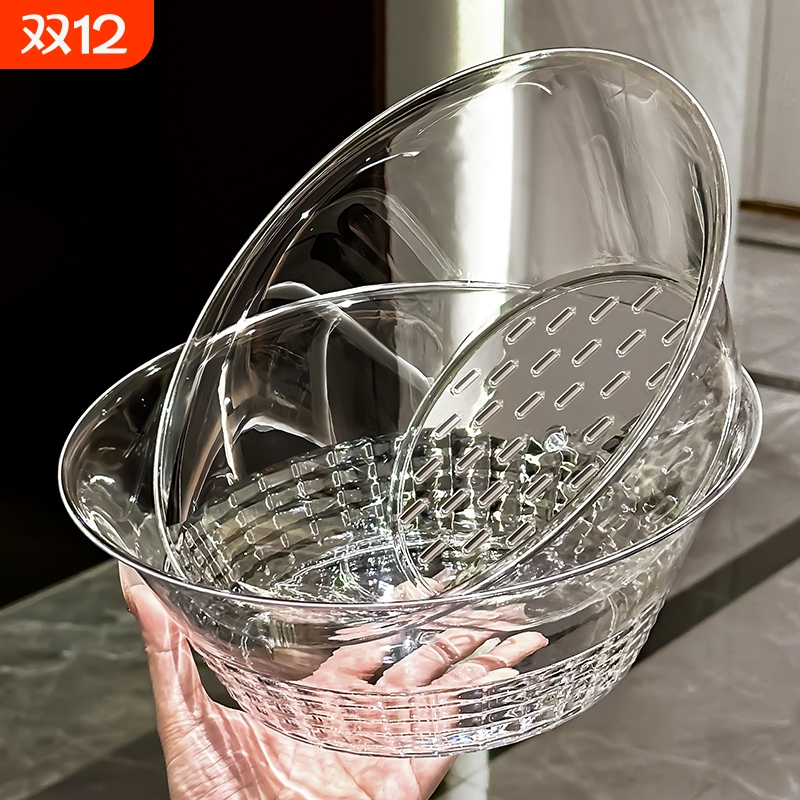 双层洗菜盆沥水篮|超2000次加购