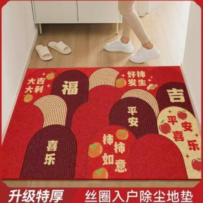 入户门丝圈防滑易打理地垫
