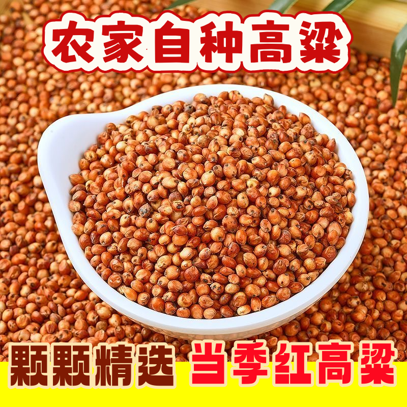 红高粱酿酒酿醋梗高粱五谷杂粮批发带皮高粱未脱皮高粱袋装,粮油调味/速食/干货/烘焙,特色米/面粉/杂粮,淘宝优惠券,粉丝福利购,淘宝优惠卷