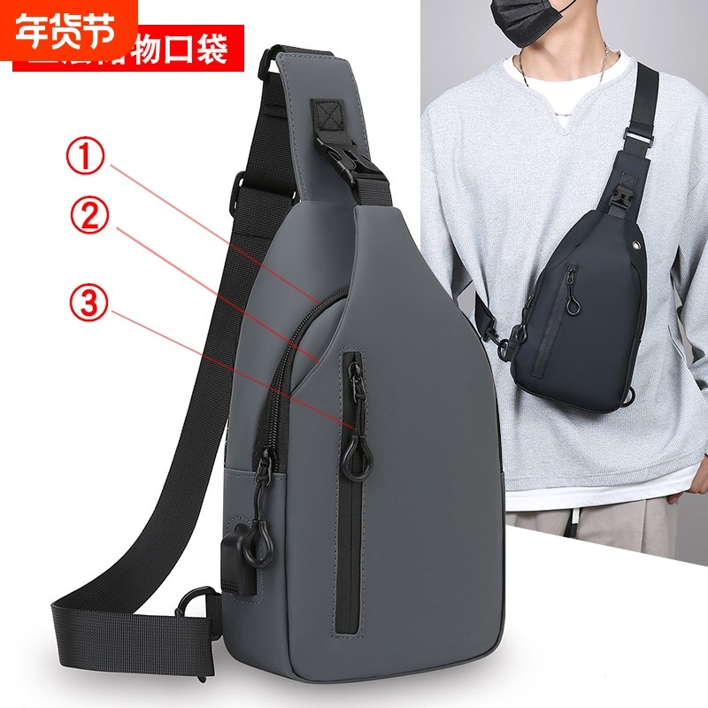 莎琦腰包轻便新款机车斜挎包斜跨包单肩背包大容量实用出行胸前,箱包皮具/热销女包/男包,男士包袋,淘宝优惠券,粉丝福利购,淘宝优惠卷