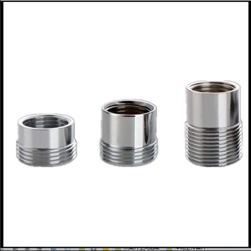 铜洗衣机龙头转6分转接头 4分内丝转6分外丝接头4变6补芯加重加长