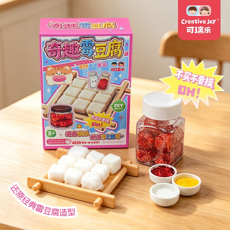 可瑞乐奇趣霉豆腐手工diy制作