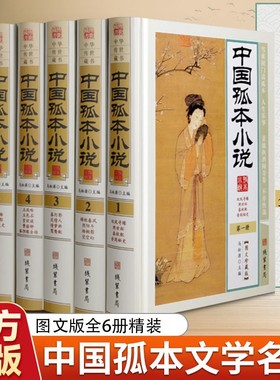 中国孤本小说中国古代禁毁私家藏书古典文学名著小说集阅读文化正版艺术线装书内容精装春风