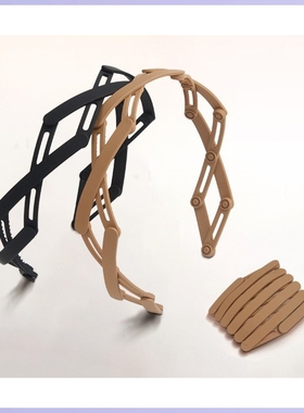 折叠发箍女2025新款便携洗脸可伸缩头箍外出旅行防滑压发碎发发捆