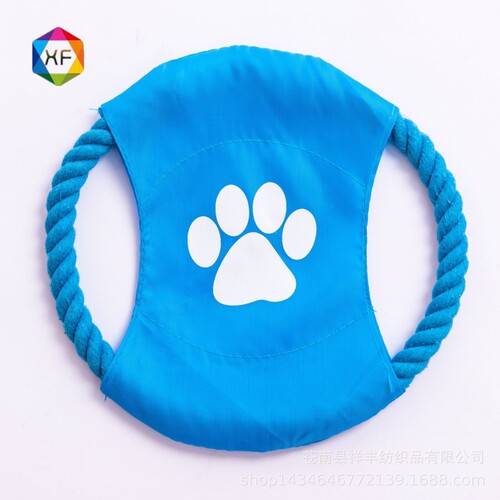 狗狗棉绳飞盘玩具4440