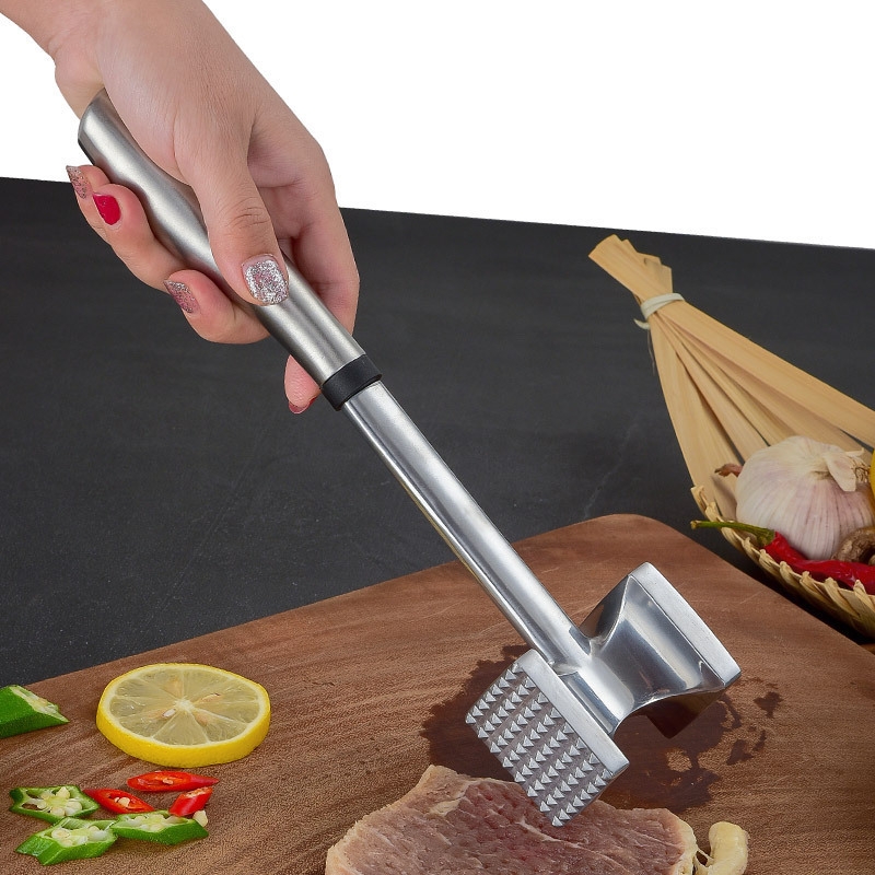 铝合金肉锤 松肉锤 圆形锤 嫩肉锤 牛排锤 厨房小工具小号敲肉锤