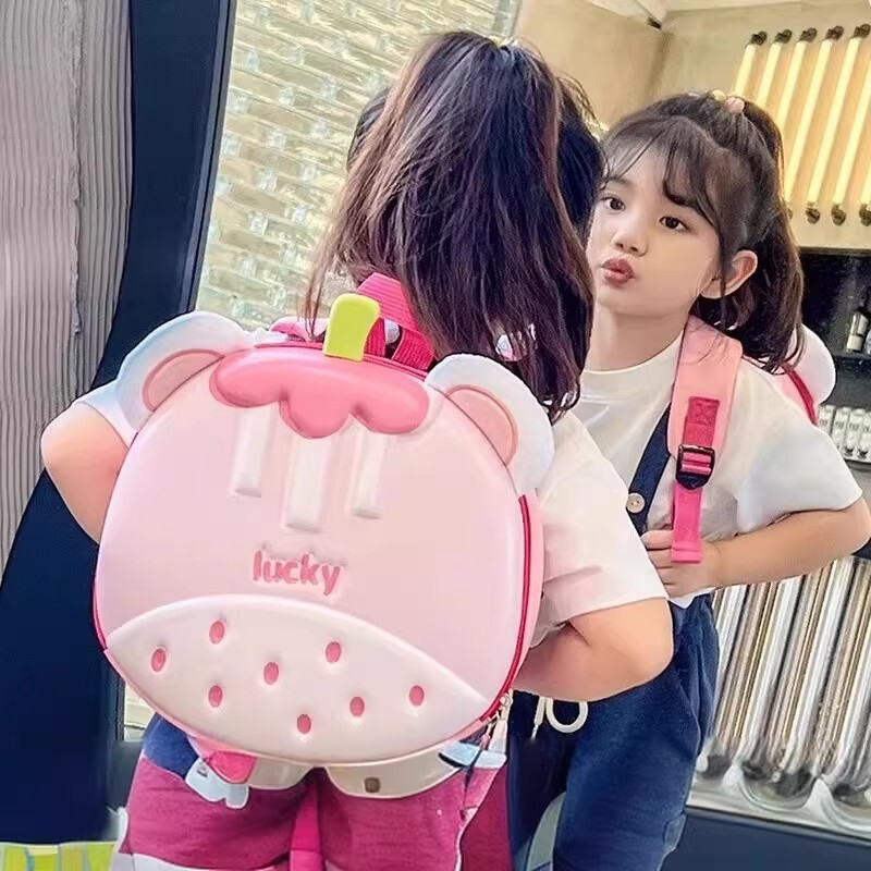 幼儿园儿童蛋壳书包超轻便男童外出卡通可爱小女孩双肩包宝宝背包