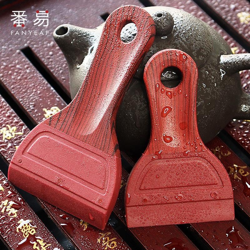 茶刮B1vl0-扫水茶盘刷清洁扫茶笔不掉毛黑檀木养壶笔功夫茶道配