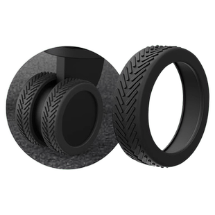 行李箱轮子保护套橡胶套静音旅行箱万向轮拉杆箱滚动轮替换轮胎