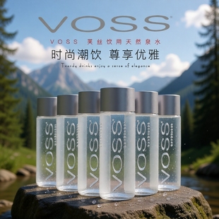VOSS矿泉水330ml小瓶装 芙丝 天然弱碱性矿泉水 官方正品