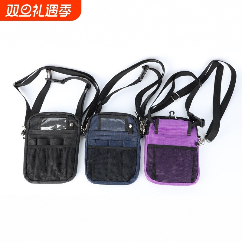 亚马逊单肩护士工具包 宠物医护人员工作腰包医疗用品收纳护士包