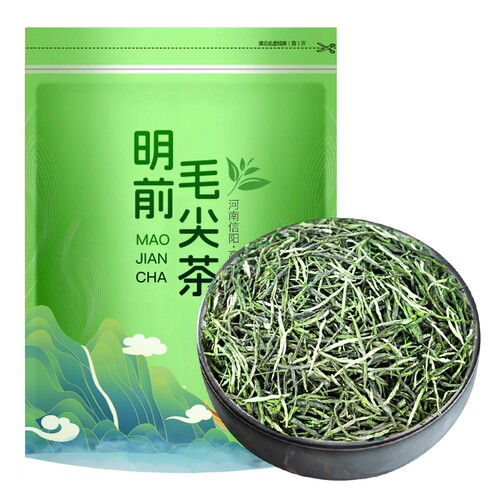 明前毛尖茶特浓栗香型早春细芽茶叶250g每袋多规格