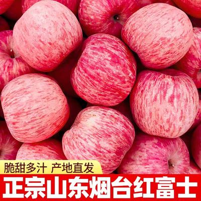 【产地直发】山东烟台大苹果当季新鲜水果应季新鲜栖霞冰糖心苹果