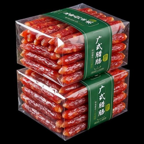 腊肠广式农家特产煲仔饭专用风干肠火锅食材肉肠麻辣好吃
