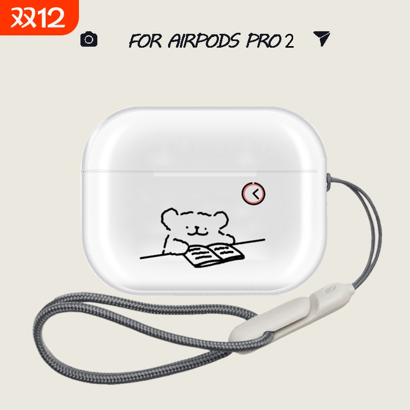 苹果Airpods3猫咪透明保护壳