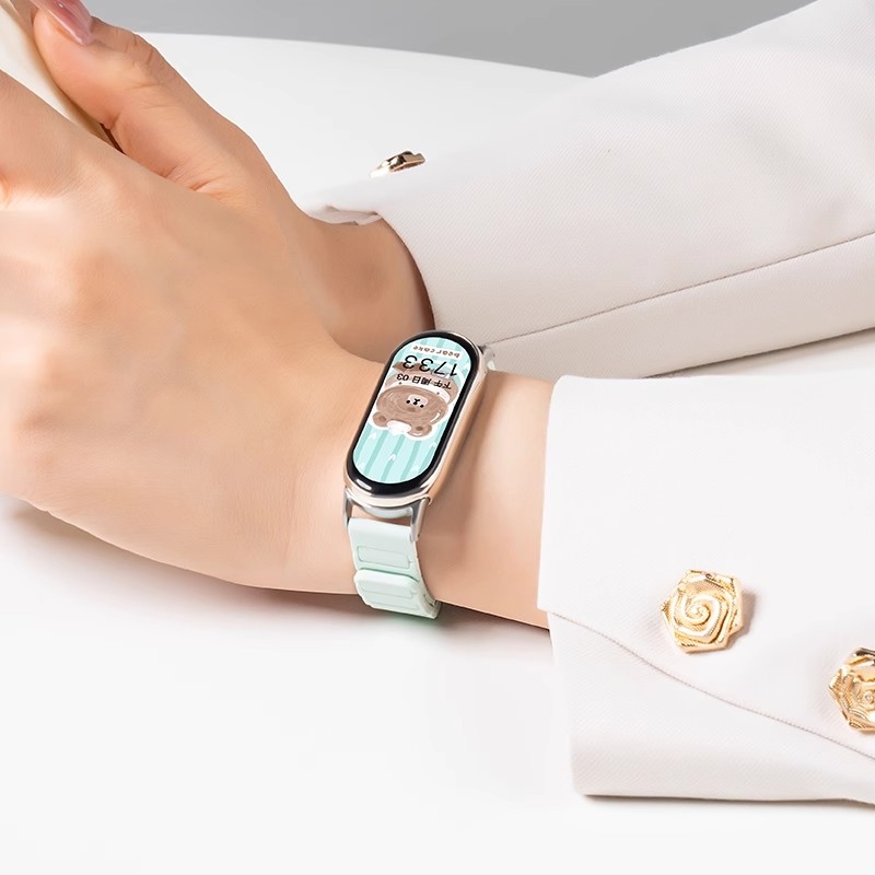 苹带手环明星同款表带