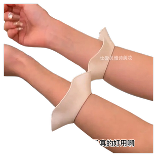 精致姐妹毕备！硅胶小蘑菇洗脸手腕带挡水防水防湿防湿袖洗漱神器