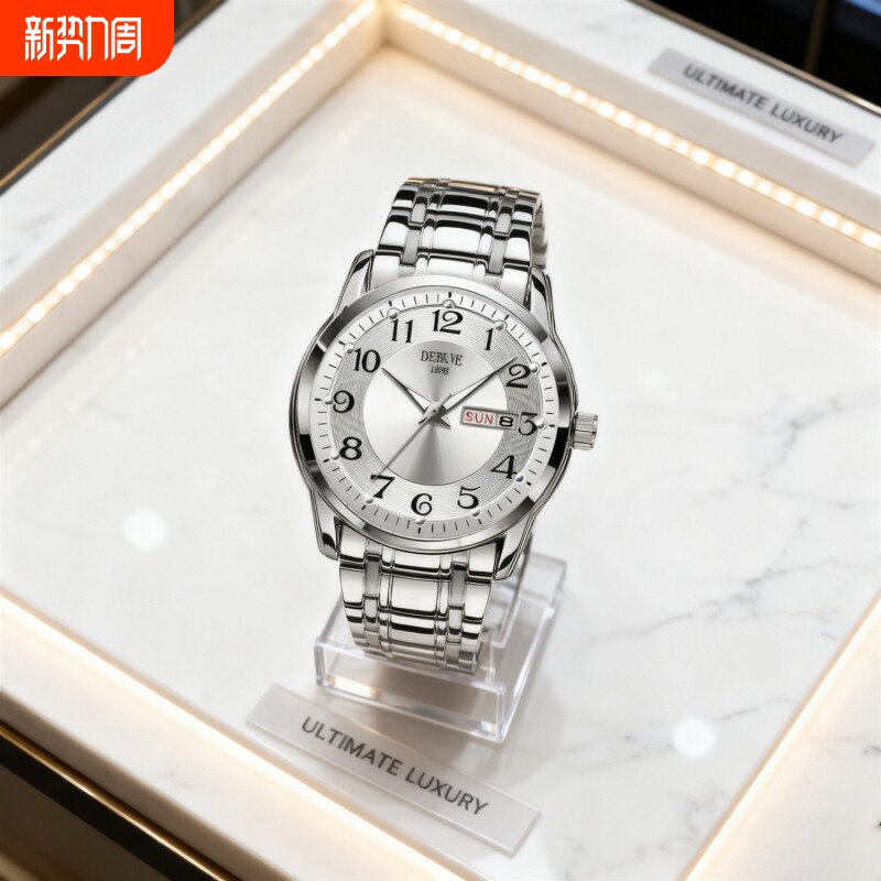 品牌正品手表男概念男士非机械表男款高级感学生运动男表潮腕表男