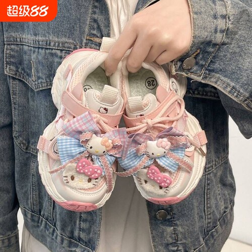 儿童运动鞋kt春秋新款女