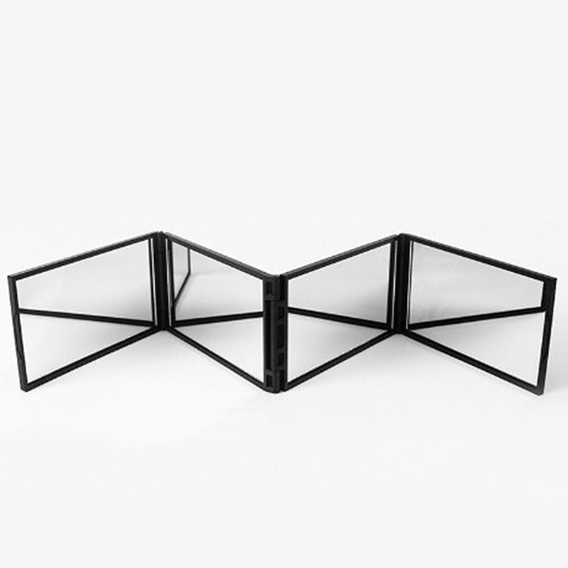 T镜子/折叠/四面A1vl0-镜子化妆镜折叠便携随身梳妆镜学生镜子