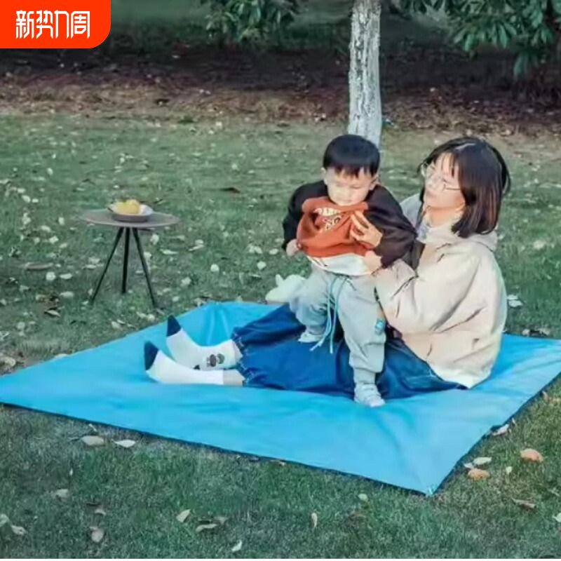 户外地席野营帐篷防水地垫牛津布防潮垫烧烤折叠野餐垫