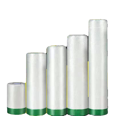 外墙真石漆遮蔽膜保护膜绿色整箱