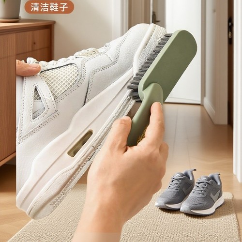 洗衣服刷子软毛鞋刷不伤鞋学生宿舍洗鞋专用刷长柄家用多功能清洁