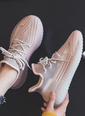 椰子鞋运动鞋女鞋2025轻便新款软底夏季老爹鞋透气休闲网鞋跑鞋子