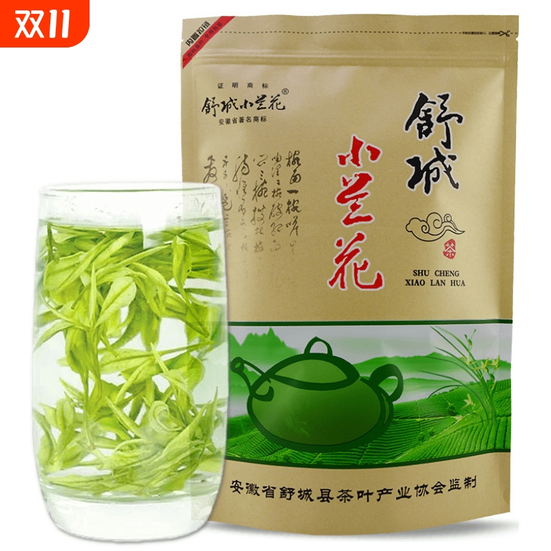 2025年新茶舒城小兰花晓天镇产地雨前春茶兰花香绿茶安徽一级炒青