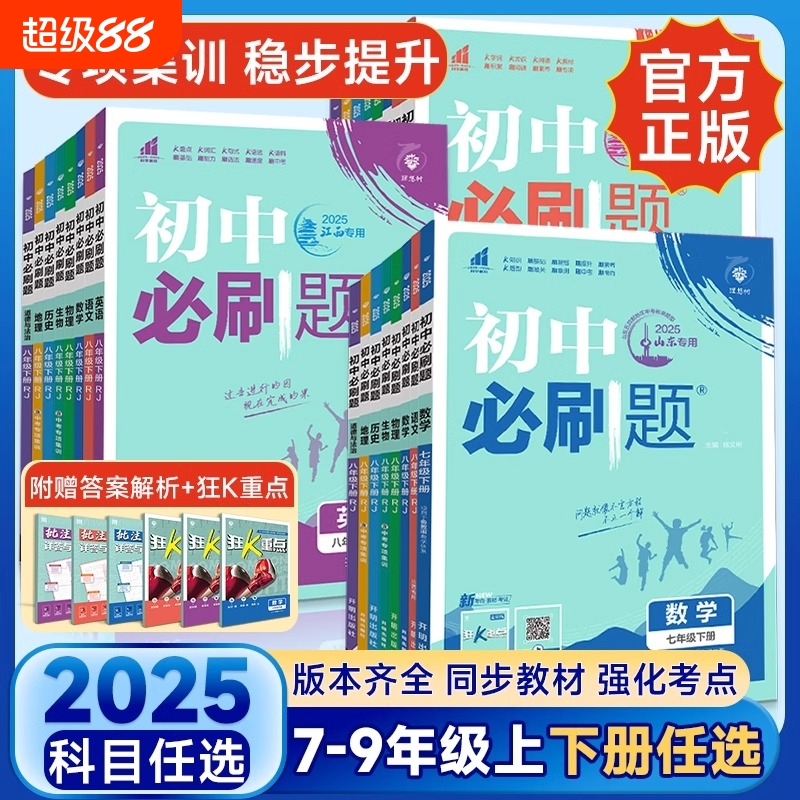 初中必刷题七下数学人教版