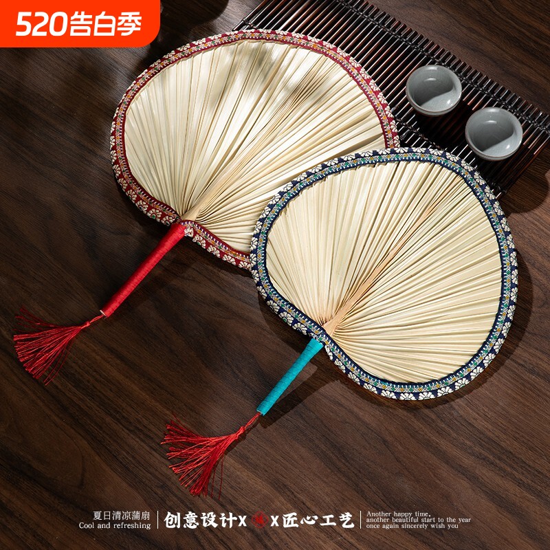 扇子老式蒲扇夏天家用手工编制腰扇中国古风大芭蕉扇儿童耐用葵扇