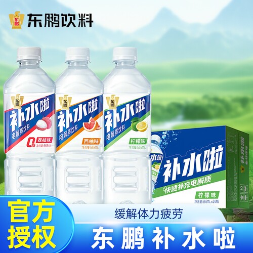 东鹏补水啦柠檬电解质饮料