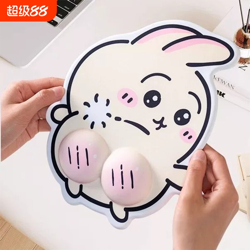 乌萨奇鼠标垫护腕女生吉伊卡哇图片