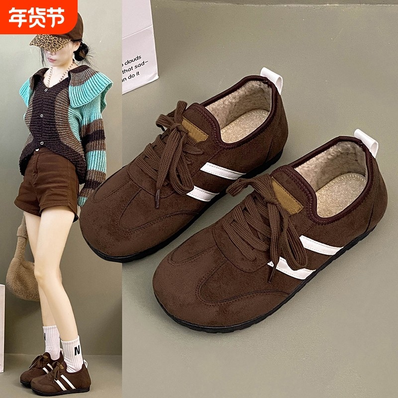 老北京棉鞋女冬季加绒加厚靴子保暖轻便舒适平底德训鞋妈妈鞋系带,女鞋,棉鞋,淘宝优惠券,粉丝福利购,淘宝优惠卷
