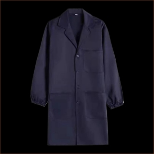 蓝大褂工作服长款男女劳保厂服防尘罩衣薄款防水加绒迷彩加厚款