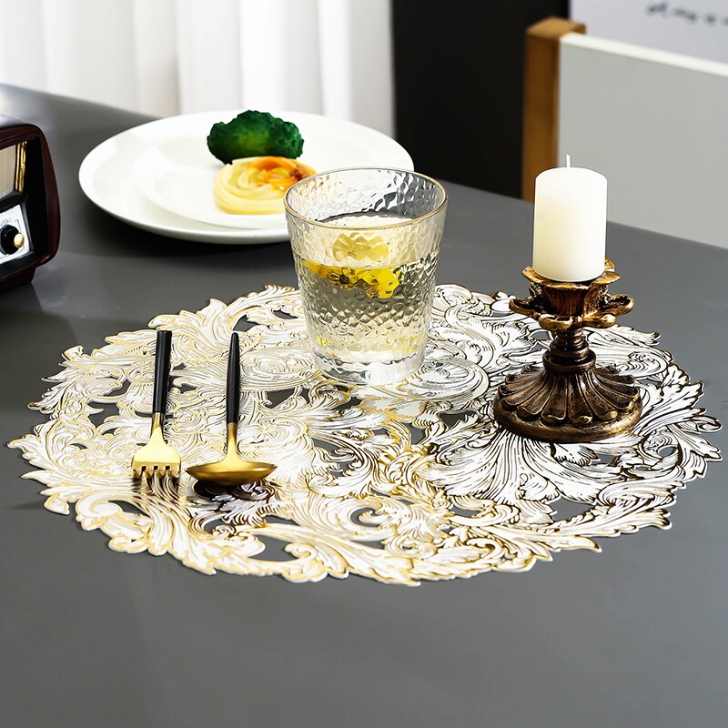 餐垫北欧隔热垫托盘垫茶盘垫家用防烫西餐垫餐盘垫高级感拍摄桌面
