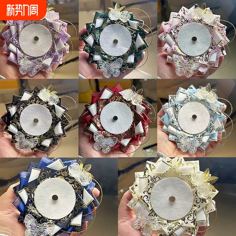 简约白菜吧唧托黑金痛包装饰物二次元周边动漫徽章装饰物现货